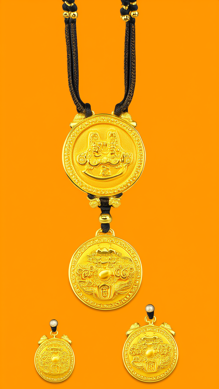 金吊坠图片及价格