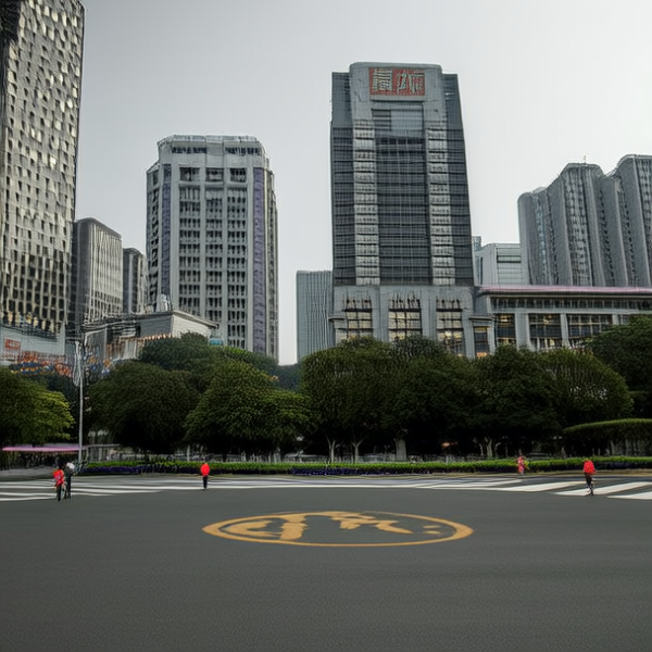 赣州市黄金广场图片