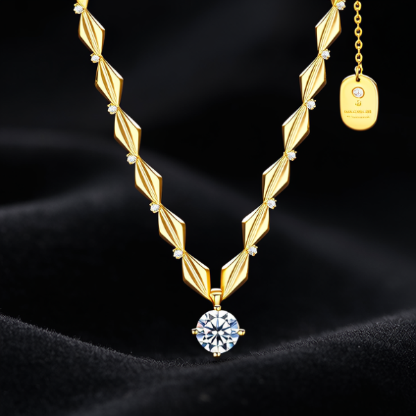 黄金项链图片大全女款